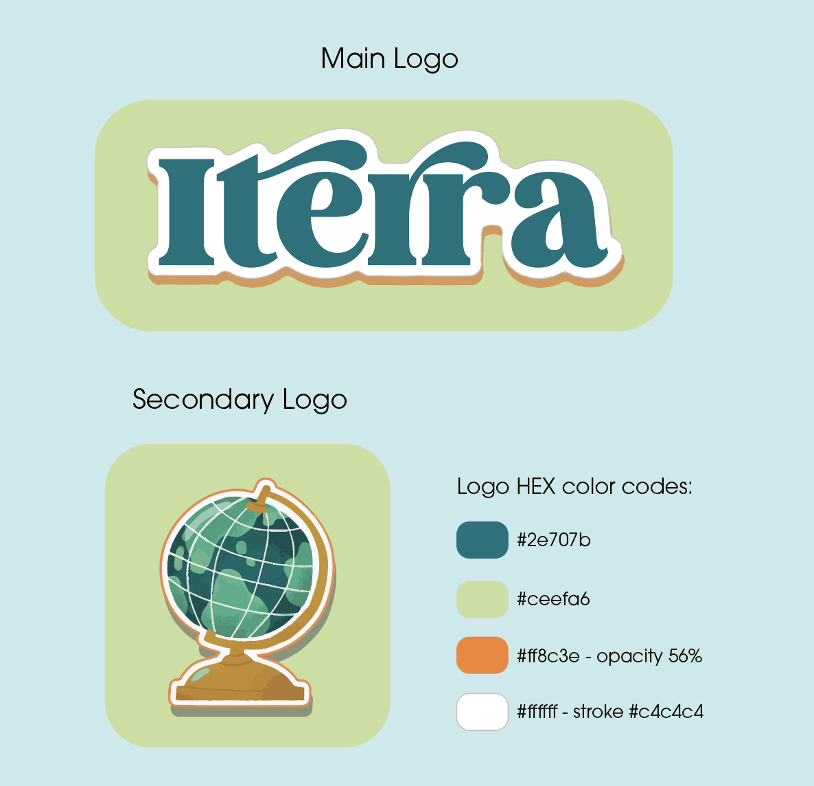 Iterra logo system and brand marks
